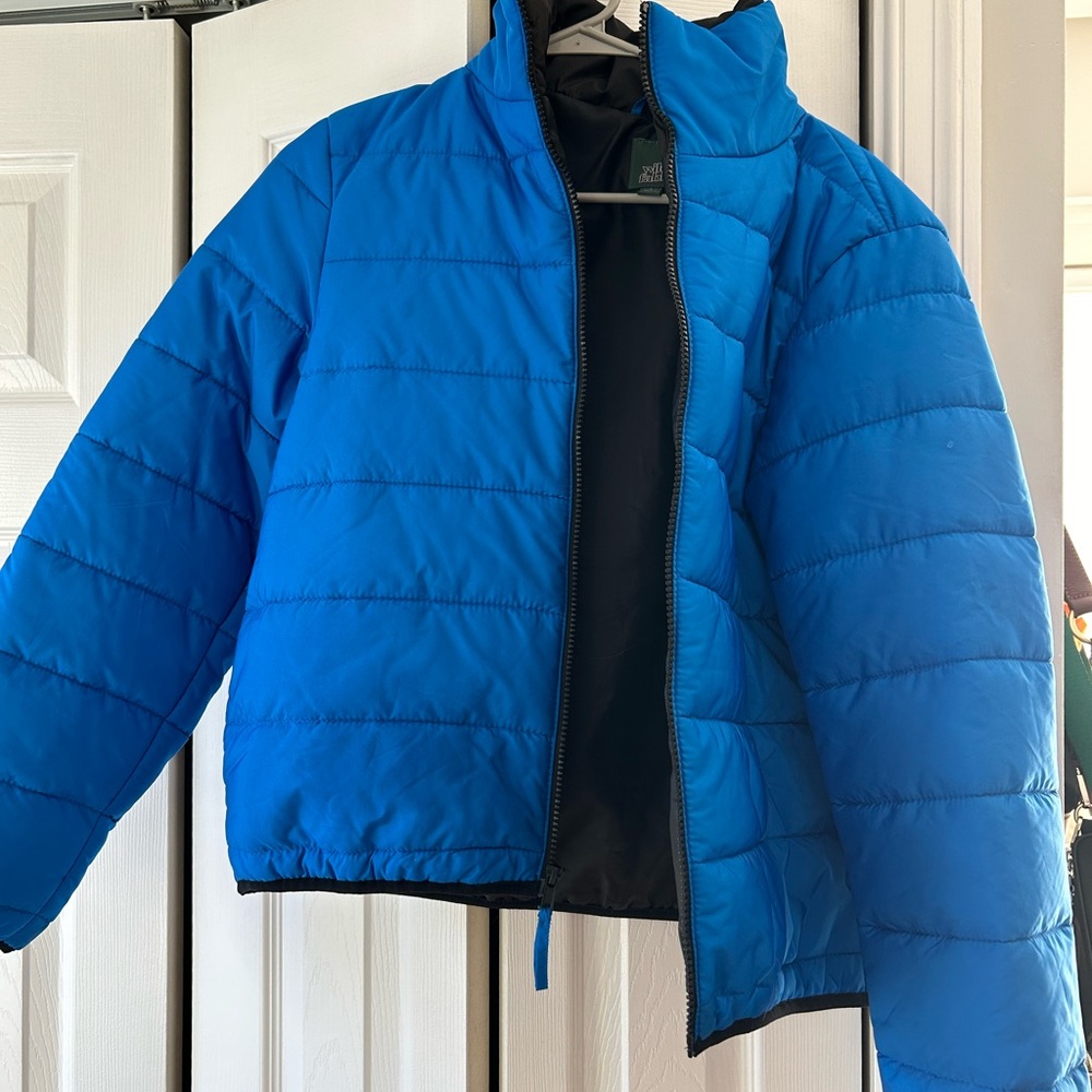 Kids Blue Puffer Jacket